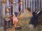 Edouard Vuillard Scha Guitry Dans sa Loge oil painting